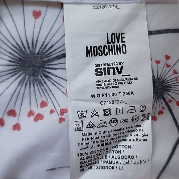 Love MOSCHINO Diasy/Hearts Cotton Maxi Skirt - Picture 7 of 11